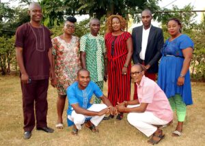 EU ABUJA CHAPTER EXCO MEMBERS AT A MEETING